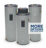 GE® Smart 50 Gallon Electric Water Heater with Flexible Capacity
