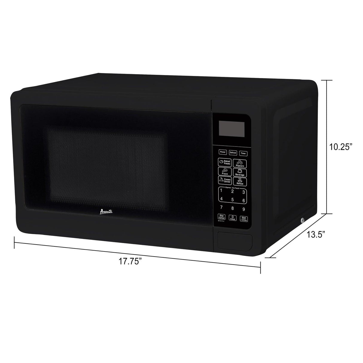 Avanti Countertop Microwave Oven, 0.7 cu. ft. - White