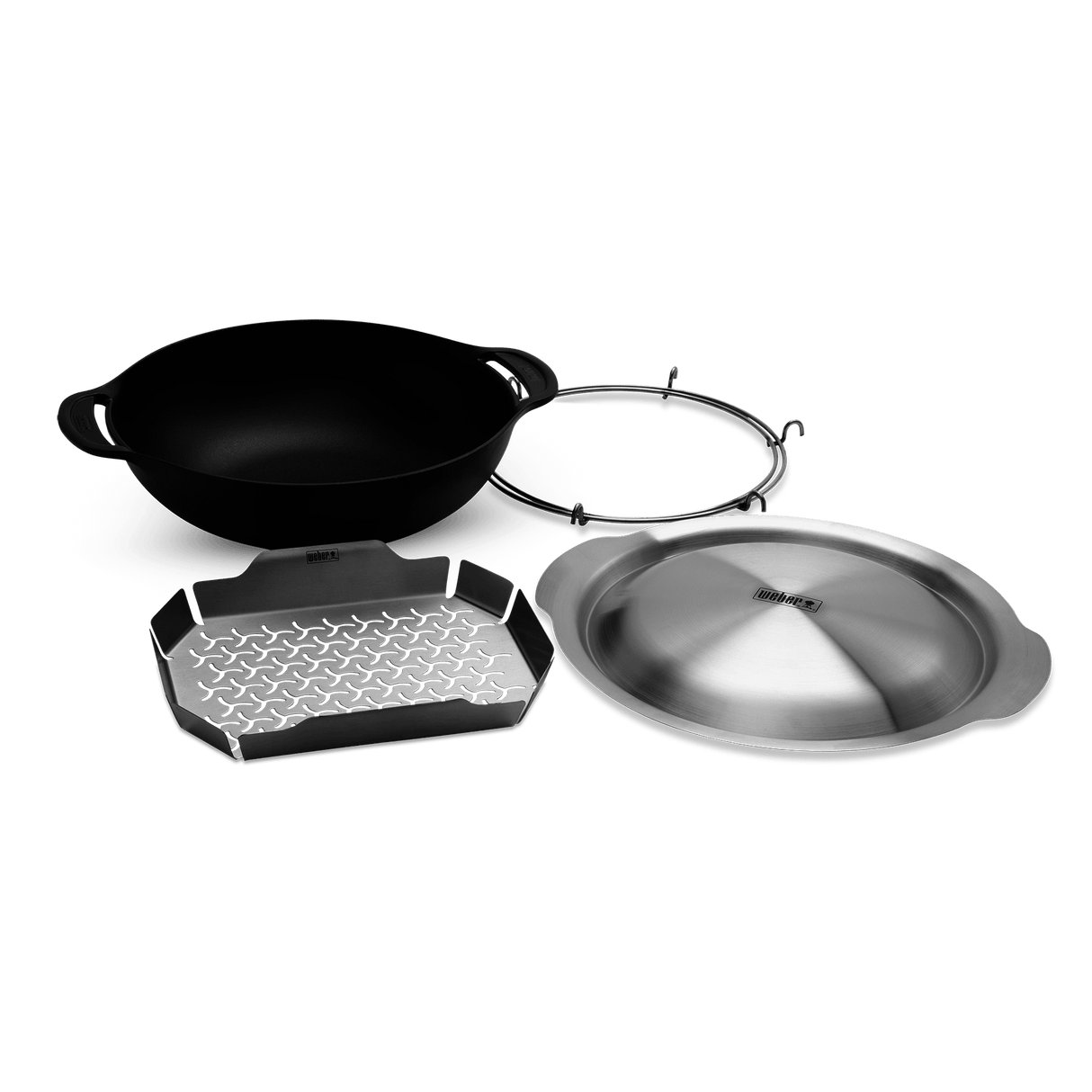 WEBER CRAFTED Wok & Steamer