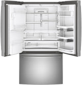 GE Profile™ Series ENERGY STAR® 27.7 Cu. Ft. Smart Fingerprint Resistant French-Door Refrigerator with Keurig® K-Cup® Brewing System