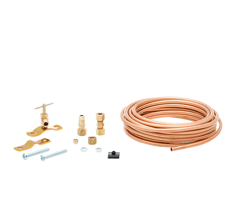 Smart Choice 20' Copper Refrigerator Waterline Kit, Self Tapping