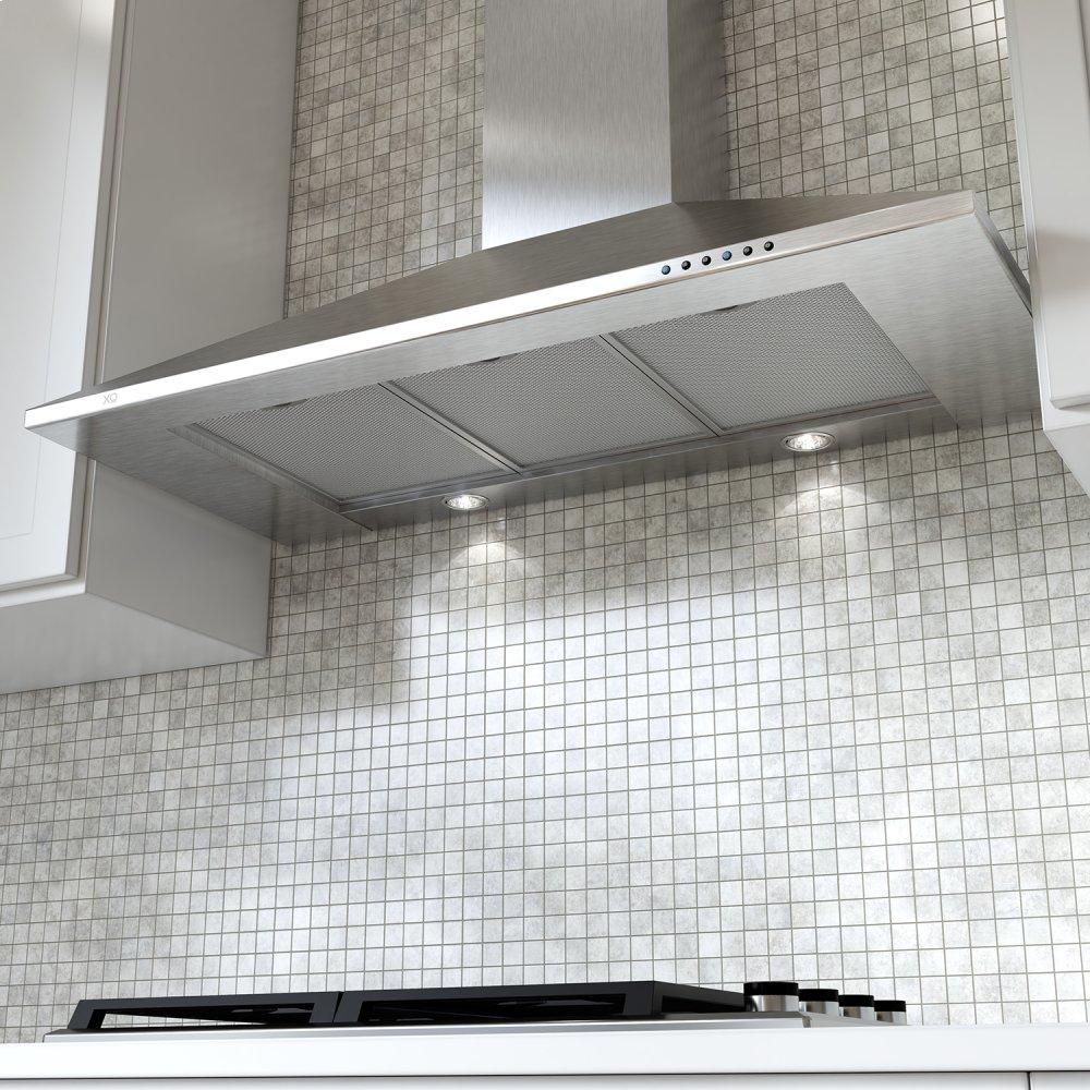 600 CFM 42" Italian Made Wall Mount Chimney Range Hood Stainless