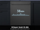 Bespoke AI Smart Dishwasher AI Wash & 3rd Rack Washing System  AutoRelease™ Door  38dBA