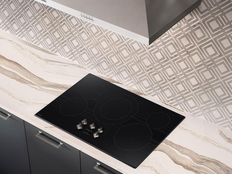 36" Electric ENERGY STAR® Certified Cooktop with 5 Elements in Black