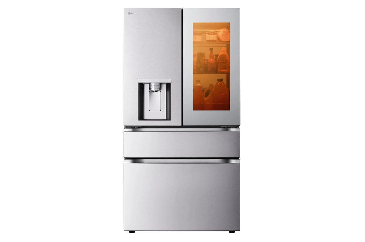 29 cu. ft. Standard-Depth MAX™ 4-Door French Door Refrigerator with Mirror InstaView® MyColor™ and Mini Craft Ice™