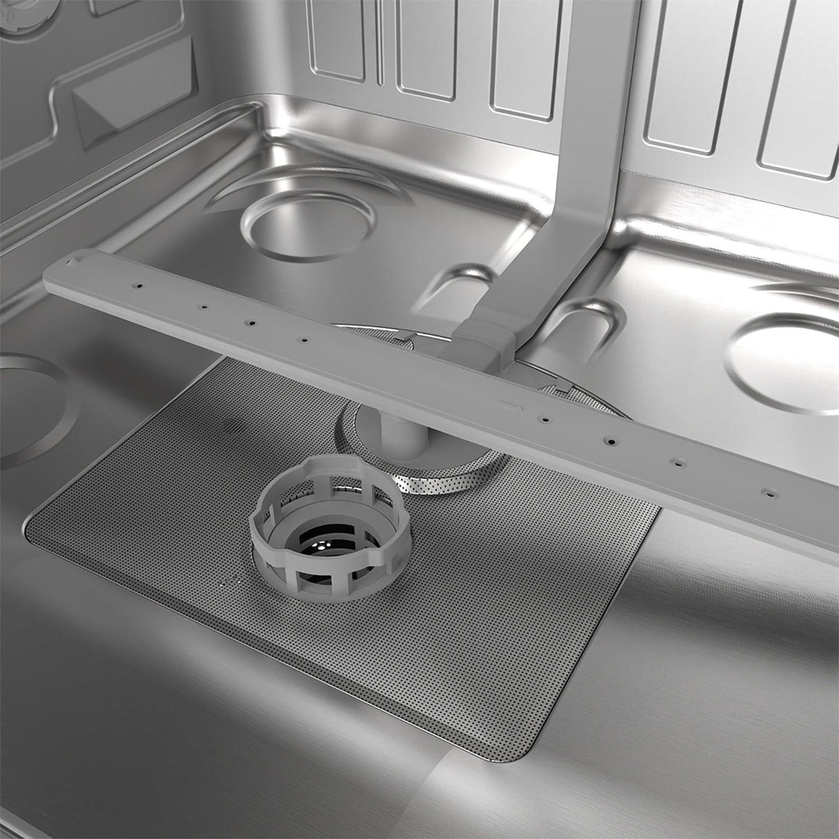 24 Inch Built-in Top Control Dishwasher With Pocket Handle - Stainless Steel