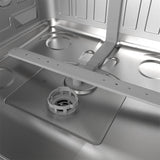 24 Inch Built-in Top Control Dishwasher With Pocket Handle - Stainless Steel