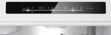 800 Series Free-standing fridge-freezer with freezer at bottom, glass door 24" White, Total No Frost
