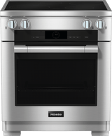 HR 1622-3 I Clean Touch Steel - 30" Range Fully electric model with induction cooktop and M Touch controls
