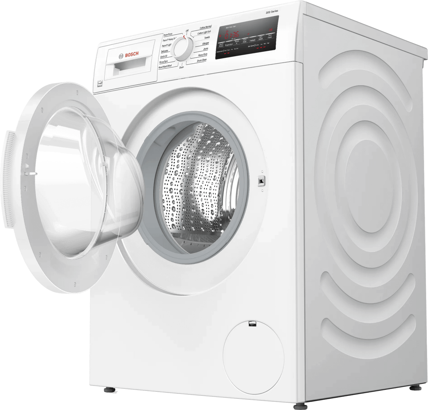 300 Series Compact Washer , White