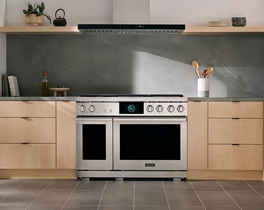 48" Gas Range, Silver Stainless, Natural Gas/Liquid Propane