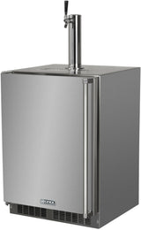 Lynx 24" Refrigerator w/Keg option, Left Hinge