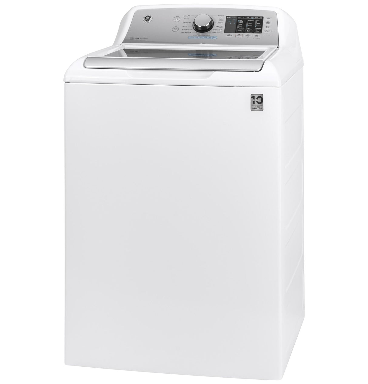 GE® ENERGY STAR® 4.6 cu. ft. Capacity Washer with Sanitize w/Oxi and FlexDispense®