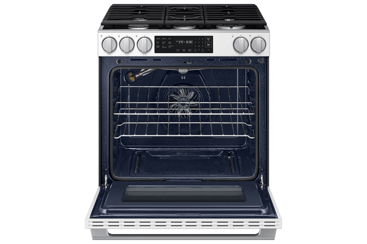 Bespoke Smart Slide-in Gas Range Pro Style Design  Air Fry Max  True Convection