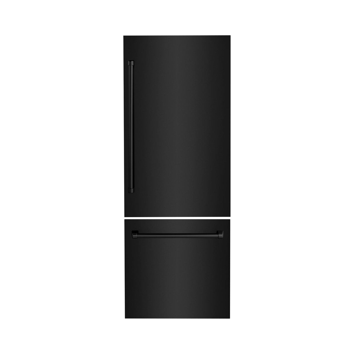 ZLINE 30 Inch Built In Refrigerator Panel and Handle Set in Black Stainless Steel (2 Panels, 2 Handles) (RPBIV-BS-30)