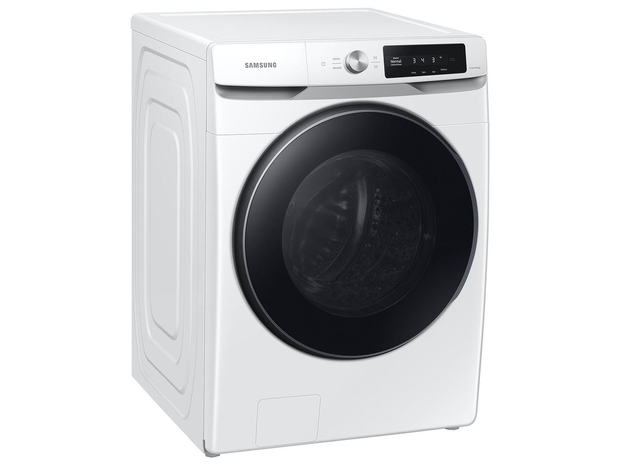 4.5 cu. ft. Large Capacity Smart Dial Front Load Washer with Super Speed Wash in White