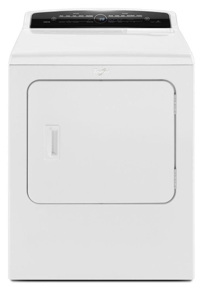 7.0 cu.ft Top Load HE Electric Dryer with Advanced Moisture Sensing, Intuitive Touch Controls