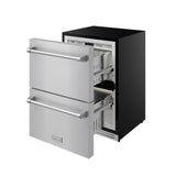 24 Inch Undercounter Built-in / Freestanding Drawer Freezer - Stainless Steel  Gordon Ramsay Series