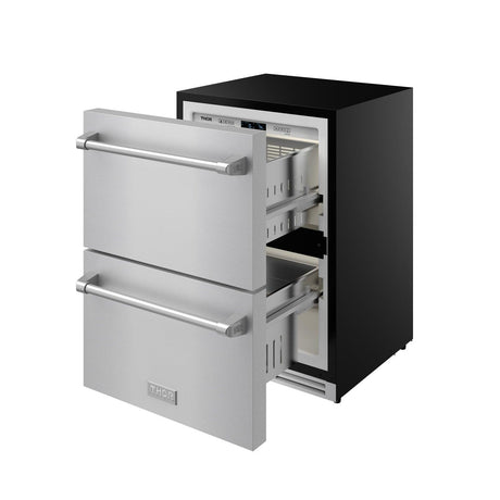 24 Inch Undercounter Built-in / Freestanding Drawer Freezer - Stainless Steel  Gordon Ramsay Series