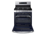 5.8 cu ft. Smart Freestanding Gas Range with Flex Duo™ & Dual Door in Stainless Steel