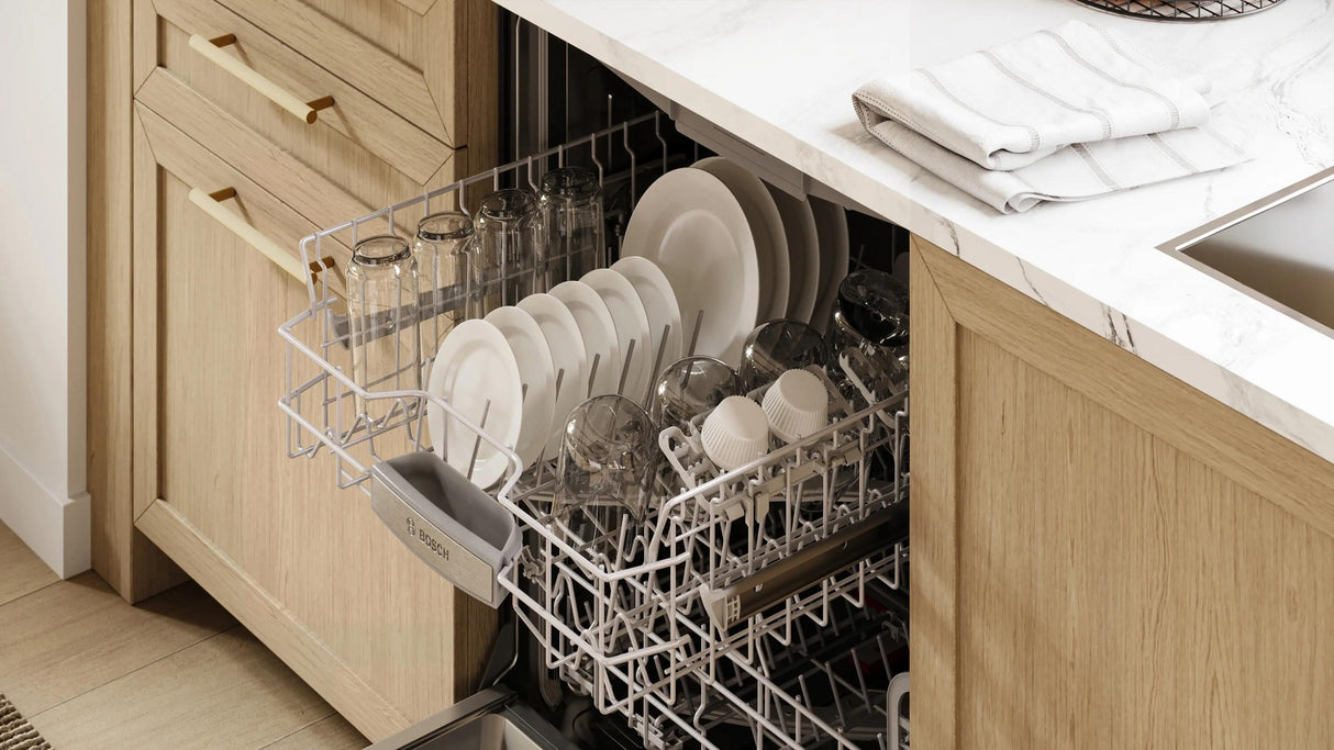 500 Series, built-under dishwasher, 24'', Brushed steel anti-fingerprint