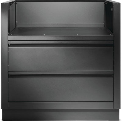 OASIS Under Grill Cabinet for BIG32 & BI32 for Built-in 500 and 700 Series 32, Matte/Matt Black