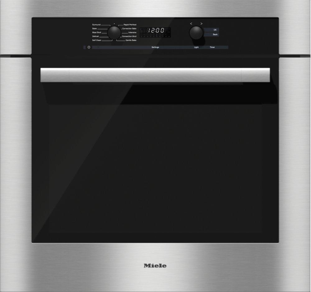 H 6180 BP - 30 Inch Convection Oven with Self Clean for easy cleaning.