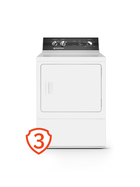 DR3 Sanitizing Gas Dryer with Extended Tumble  3-Year Warranty
