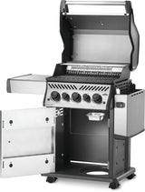 Rogue SE 425 RSIB with Infrared Side and Rear Burner , Propane, Stainless Steel