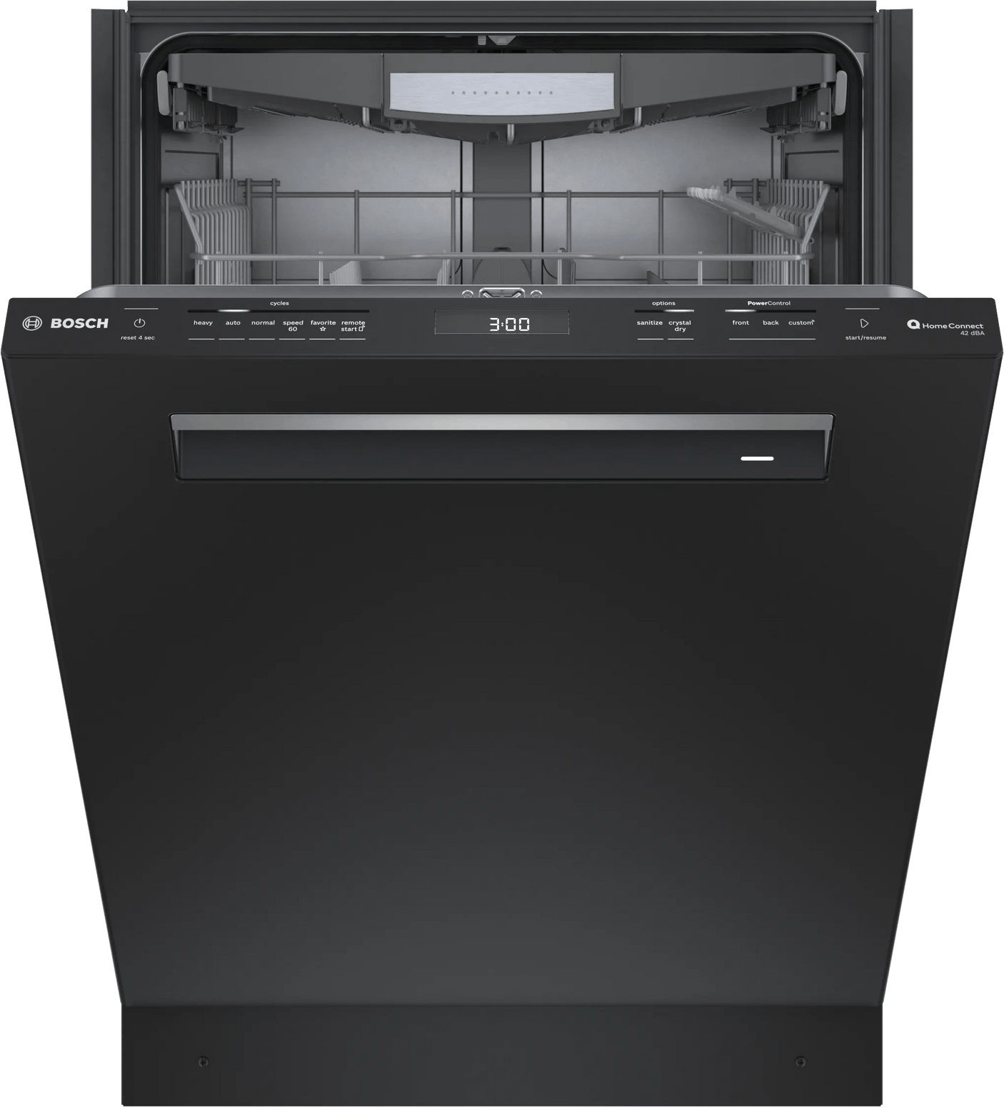 800 Series Dishwasher 24" Black