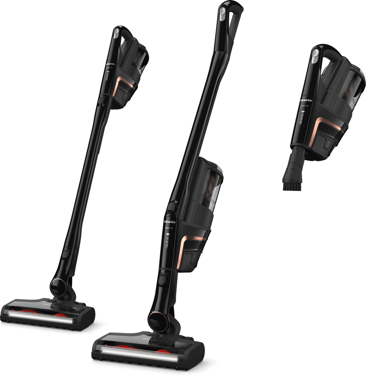 Triflex HX2 Cat & Dog Obsidian black - Cordless stick vacuum cleaner Consistently high suction power  60 min runtime  incl. pet hair brush