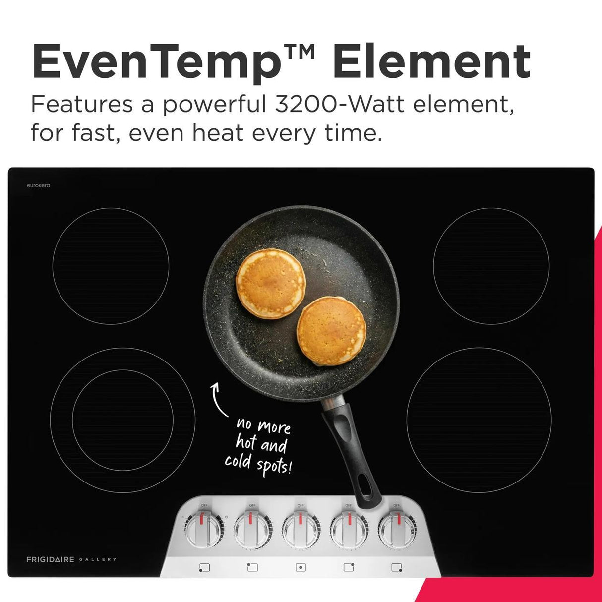 30" Electric Cooktop