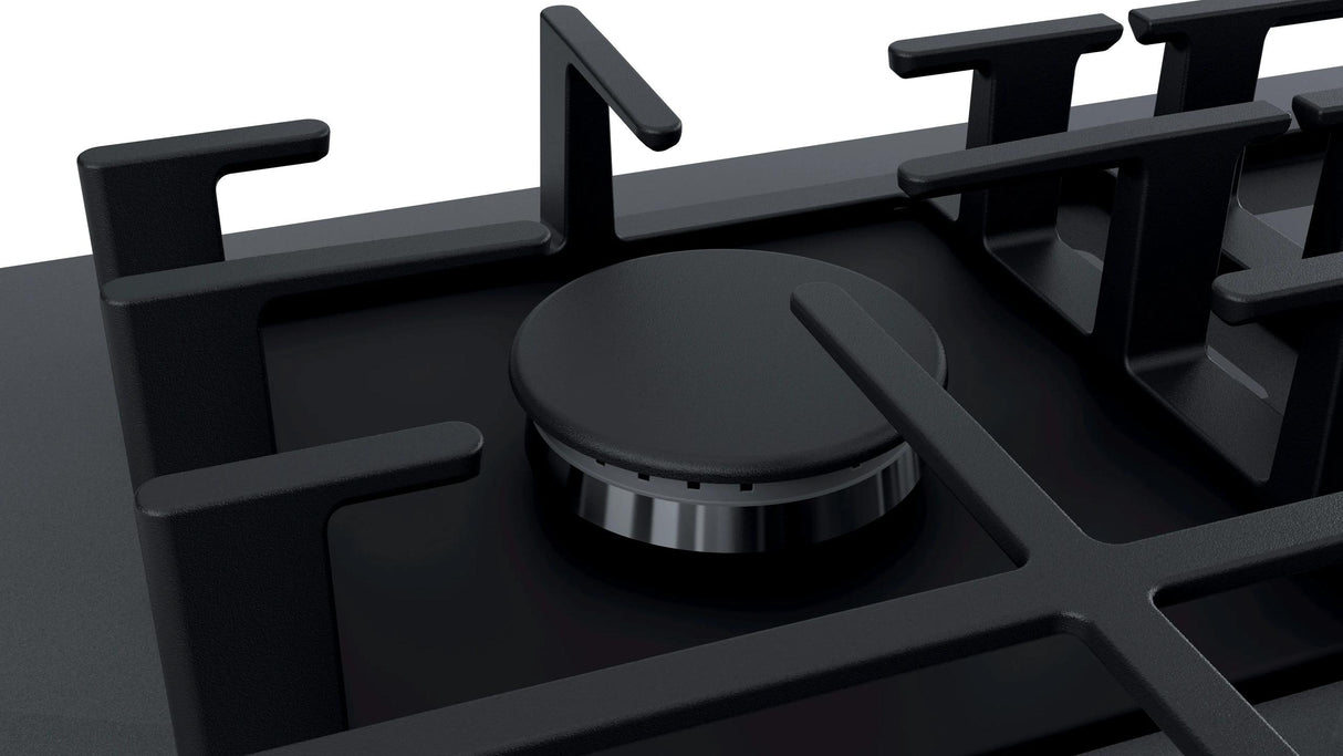 Benchmark® Gas Cooktop 30'' Tempered glass, Dark silver