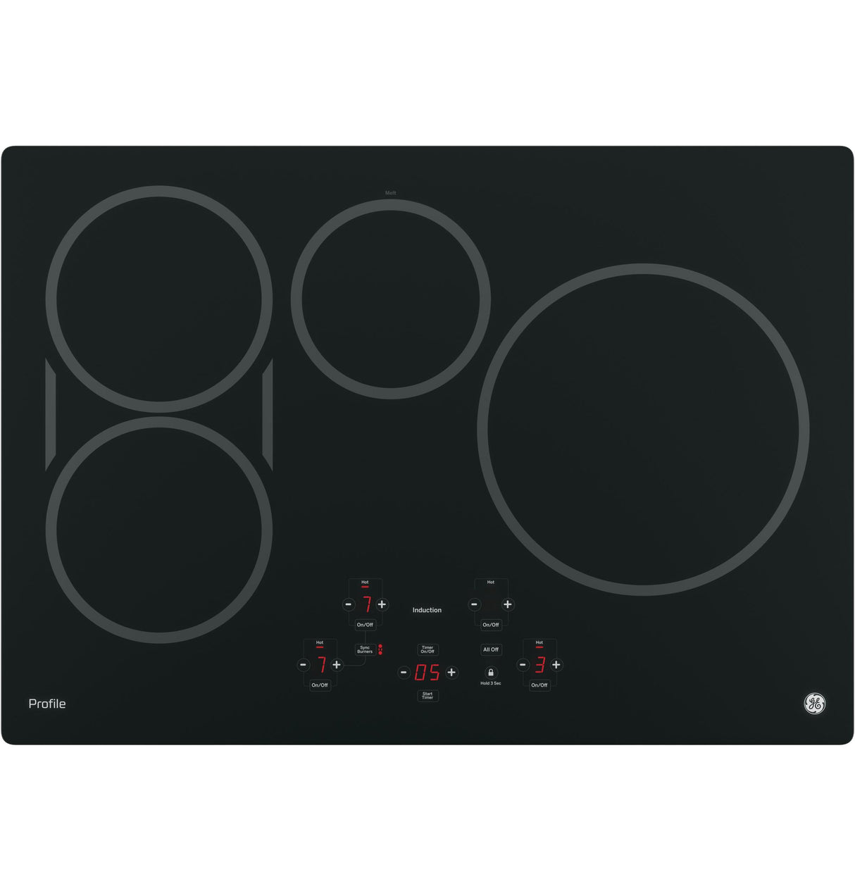 GE Profile™ 30" Built-In Touch Control Induction Cooktop