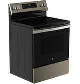 GE® ENERGY STAR® 30" Free-Standing Electric Convection Range with No Preheat Air Fry and EasyWash™ Oven Tray