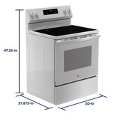 GE® ENERGY STAR® 30" Free-Standing Electric Range