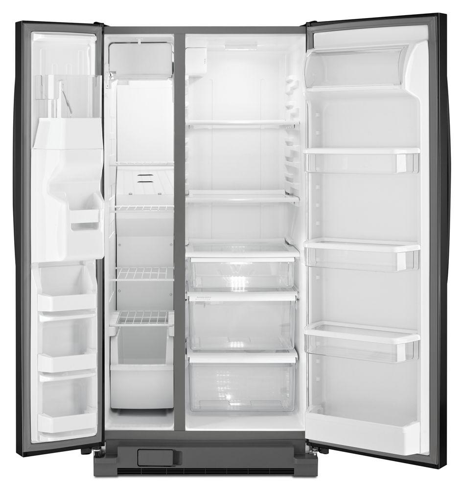 33-inch Wide Side-by-Side Refrigerator with Water Dispenser - 21 cu. ft.