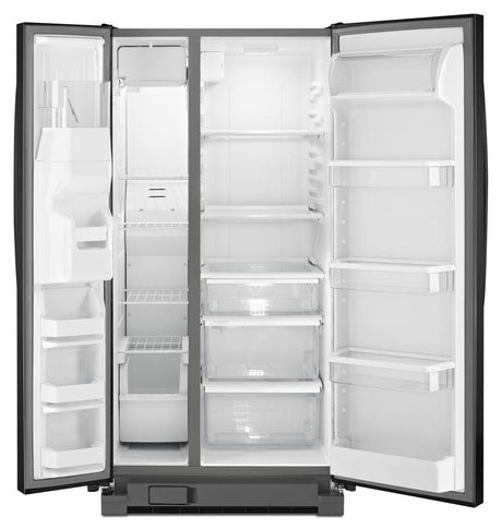 33-inch Wide Side-by-Side Refrigerator with Water Dispenser - 21 cu. ft.