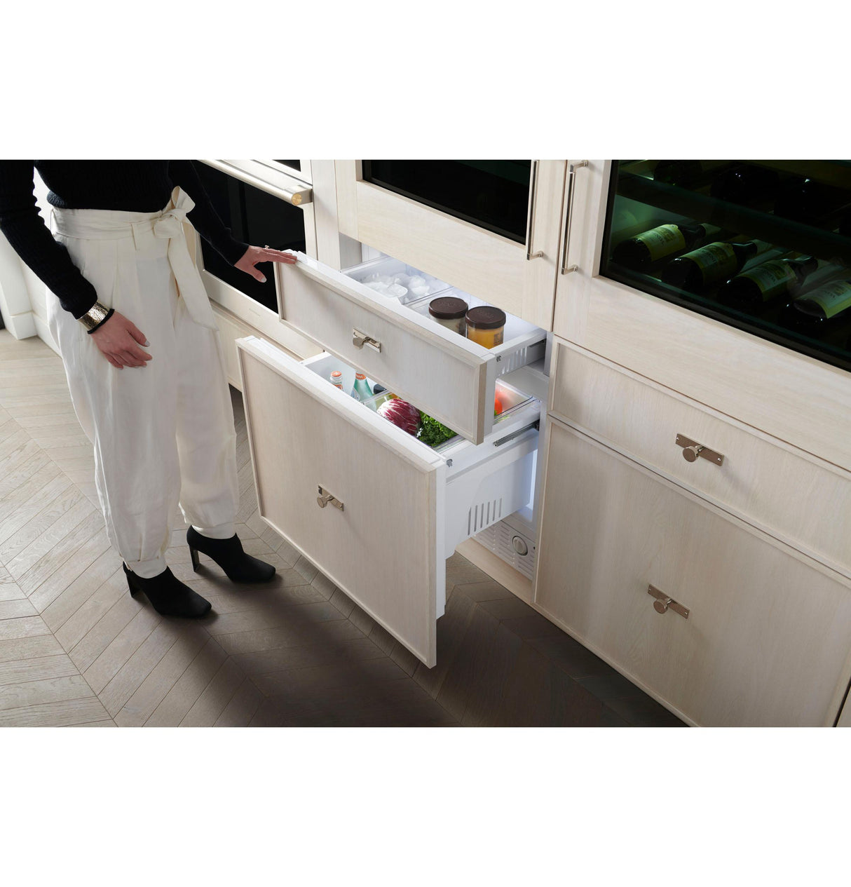 Monogram 30" Integrated Panel-Ready Refrigerator (for Single or Dual Installation)
