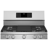 Café™ 30" Smart Free-Standing Gas Double-Oven Range with Convection