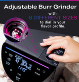 GE Profile™ Smart Grind and Brew Coffee Maker with Podless Single Serve
