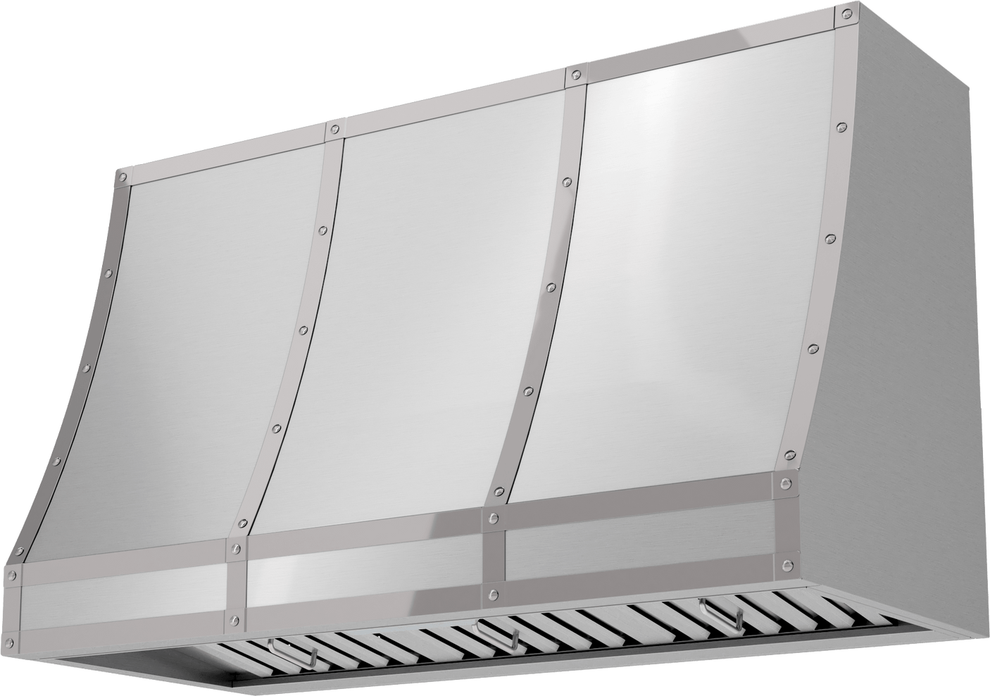 Forte Wall Custom Hood, 48in, SS, BODY ONLY