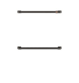 Café™ 2 - 30" Double Wall Oven Handles - Brushed Black