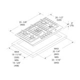 36" GAS COOKTOP