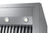 48" Wall Hood, Graphite Stainless Steel