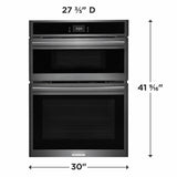 30" Electric Wall Oven and Microwave Combination