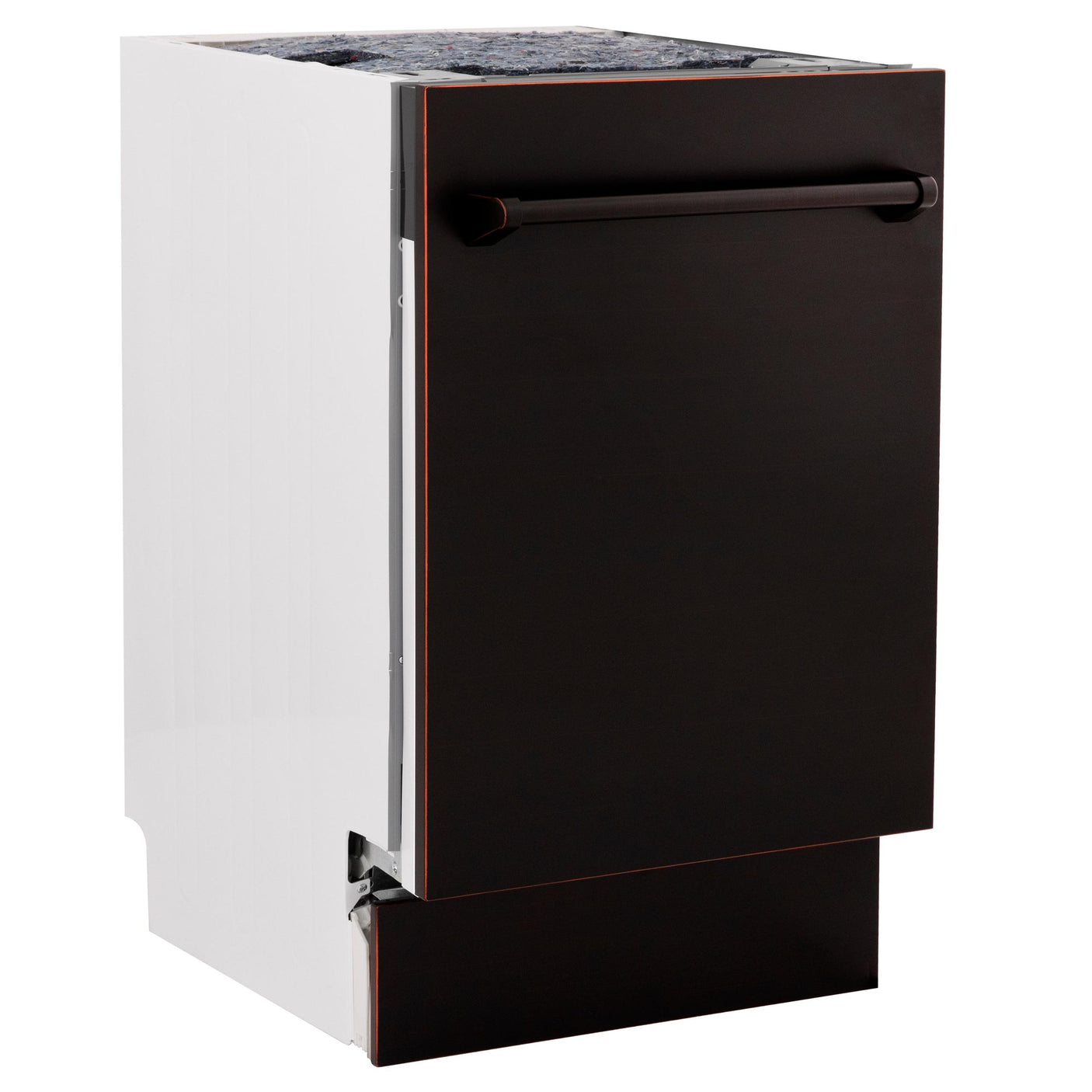 ZLINE 18" Tallac Series 3rd Rack Top Control Dishwasher with Traditional Handle, 51dBa [Color: Oil Rubbed Bronze]