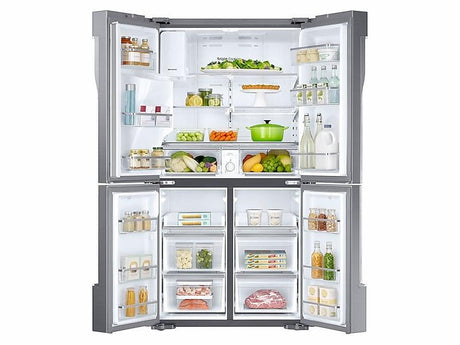28 cu. ft. 4-Door Flex™ Refrigerator with FlexZone™ in Stainless Steel