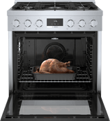 800 Series Dual Fuel Freestanding Range 30" Stainless Steel