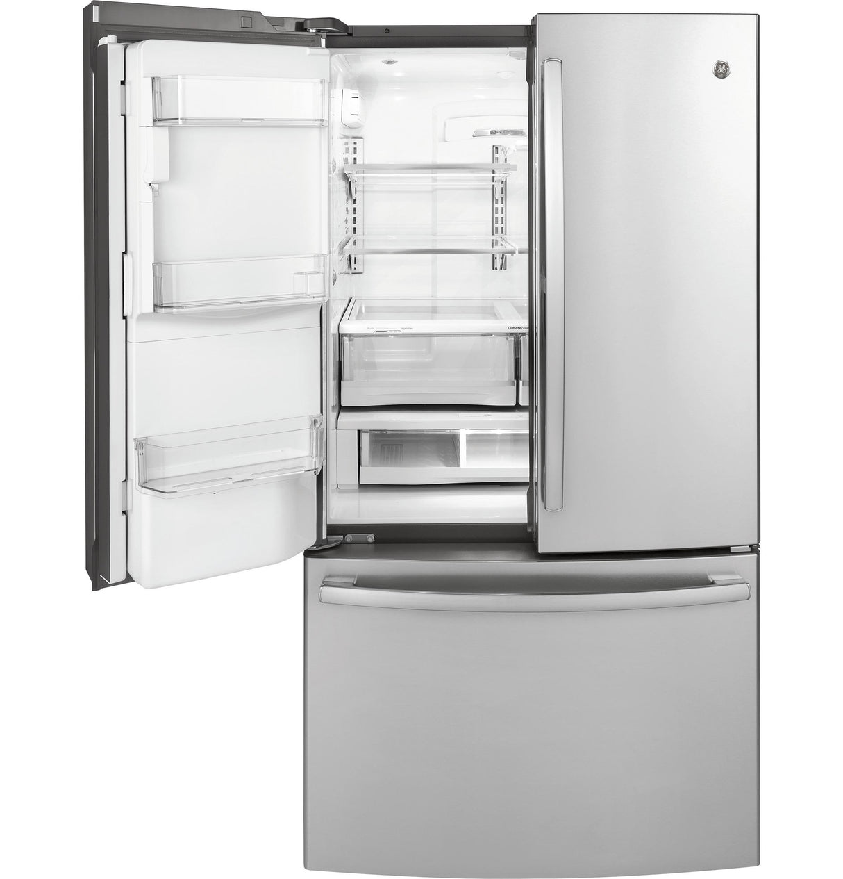 GE Profile™ Series 22.1 Cu. Ft. Counter-Depth French-Door Refrigerator with Door In Door and Hands-Free AutoFill